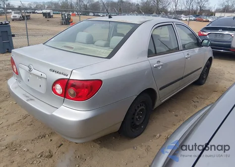 2006 Toyota Corolla Ce из США, поврежденный, VIN 1NXBR32E26Z704562